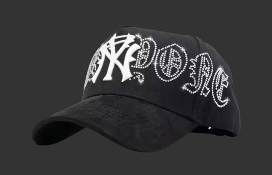 31 Hats NY Crystals White