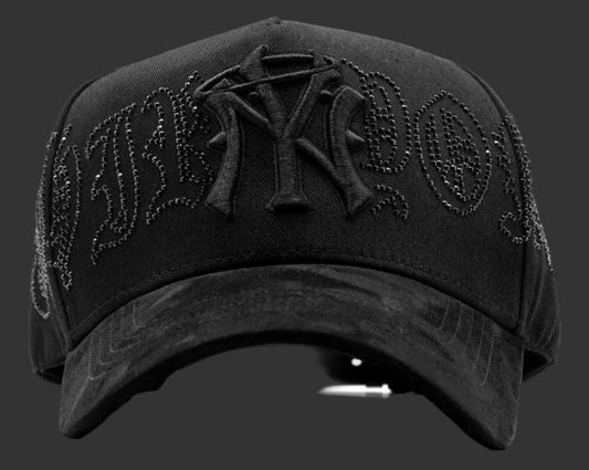 31 Hats NY Crystals Black