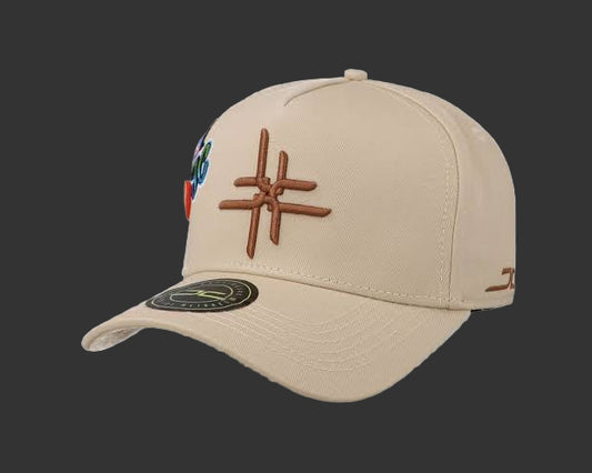 JC Hats - Logos Beige